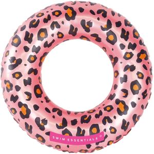 Swim Essentials Zwemband - Zwemring - Rosé Goud Panterprint - 55 cm