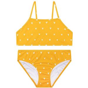 Swim Essentials - UV Bikini - Oranje - Hartjes