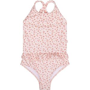 Swim Essentials UV Badpak Meisjes - Old Pink Panterprint - Maat 86/92