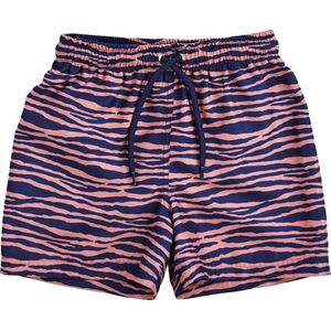 Swim Essentials - Blauw/Oranje Panterprint UV Zwembroek Jongen