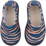 Swim Essentials Waterschoentjes Zebra Lycra Blauw