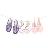 Swim Essentials Waterschoentjes Zebra Lycra Blauw