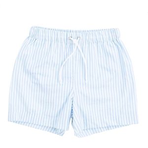 Swim Essentials - Blauw/Wit UV Zwemboxer Jongens