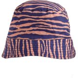 Swim Essentials - UV Zonnehoed Baby - Blauw/Oranje Zebra - 2-4 jaar