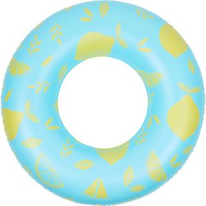 Swim Essentials Zwemband - Zwemring - Blauw/Geel Citroen - 90 cm