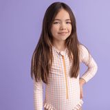 Swim Essentials | Meerkleurig Bloemen Meisjes Set Strand - Terry - Maat 86/92