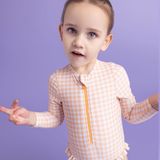 Swim Essentials | Meerkleurig Bloemen Meisjes Set Strand - Terry - Maat 86/92