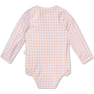 Swim Essentials Badpak Kind Apricot Orange Lange Mouwen