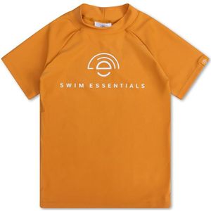 Swim Essentials | Oranje Zeesterren UV Zwemshirt met korte mouwen - Maat 86/92