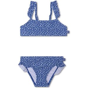 Swim Essentials - UV Bikini - Blauw Leopardprint - UV-werende Stof