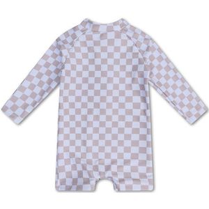 Swim Essentials - Sand Check - UV Zwempak - Beige - Jongens
