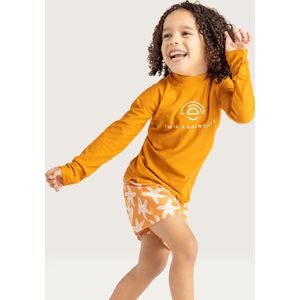 Swim Essentials - Geel Uni UV Zwemshirt - Lange Mouwen - Kinderen