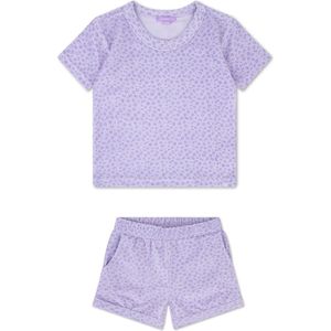 Swim Essentials Kleding Set Terry Cloth Lila Leopard
