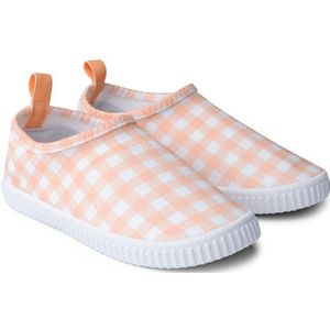 Sunset Grid - Waterschoentjes - Oranje/Wit - Elastaan