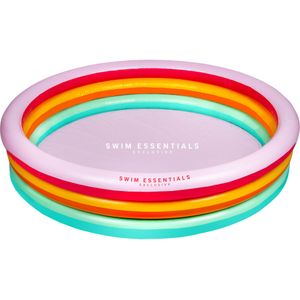 Swim Essentials Kinderzwembad Regenboog 3 ringen - 150 cm