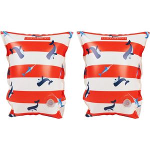 Zwem Essentials Opblaasbare Zwemvleugels Walvis - 0-2 jaar