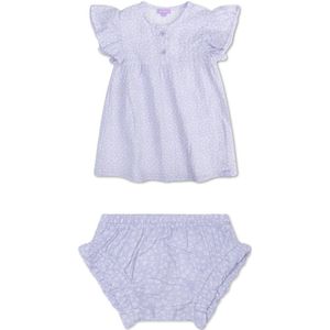 Swim Essentials | Lila Panterprint Meisjes Set Strand - Muslin - Maat 110/116