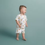 Jungle Jumpsuit Set - Wit - Katoen - Voor Jongens