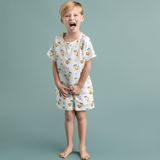 Jungle Jumpsuit Set - Wit - Katoen - Voor Jongens