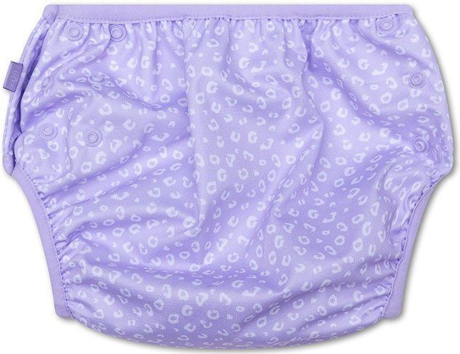 Swim Essentials | Lila Panterprint Zwemluier Neopreen