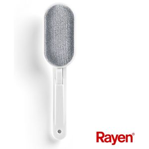 Rayen pluizen borstel - 25,5 x 6 x 5 cm - draaibaar