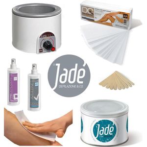 Jadé - Stripwax Startkit - Ontharingswax - Azuleen - Harsapparaat - 400 ml