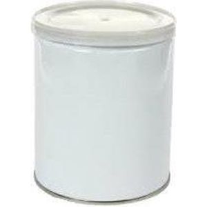 Leeg Blik met deksel voor wax parels | 800 ML | voorzien van een sealing | afneembaar deksel