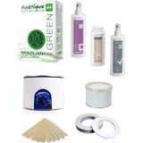 Hot - Elastique Wax Startkit - Ontharingswax - Geel - Complete Set
