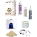 Hot - Elastique Wax Startkit - Ontharingswax - Geel - Complete Set
