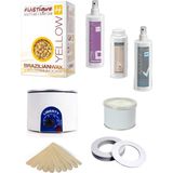 Hot - Elastique Wax Startkit - Ontharingswax - Geel - Complete Set