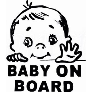 Autosticker Baby on board 2