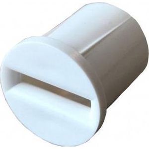 Bandgeleider kunststof rond 22 mm