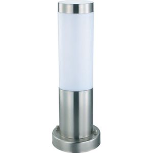 LED Tuinverlichting - Buitenlamp - Laurea 3 - Staand - RVS - E27 - Rond