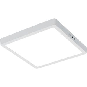 LED Paneel - 30x30 - Helder/Koud Wit 6400K - 24W - Mat Wit - Flikkervrij