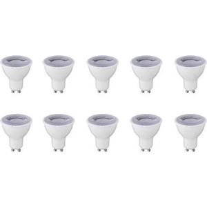 Voordeelpak LED Spot - GU10 Fitting - Dimbaar - Helder/Koud Wit 6400K - 10 Pack