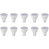 Voordeelpak LED Spot 10 Pack - Aigi - GU10 Fitting - 6W - Natuurlijk Wit 4200K