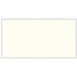 LED Panel - 30x60 Universalweiß 4200K - 24W Einbau Rechteckig - Mattweiß - Flimmerfreies