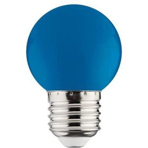 LED Lamp - Romba - Blauw Gekleurd - E27 Fitting - 1W