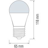 LED Lamp 10 Pack - E27 Fitting - 15W - Warm Wit 3000K