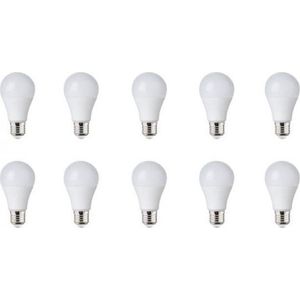 Voordeelpak LED Lamp 10 Pack - E27 Fitting - 8W - Natuurlijk Wit 4200K