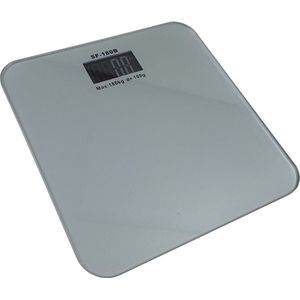(28x28cm) Wit Personenweegschaal 180 Kg