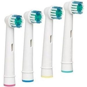 Universele Opzetborstels - 4 stuks - Borstel Met Zachte Haren-