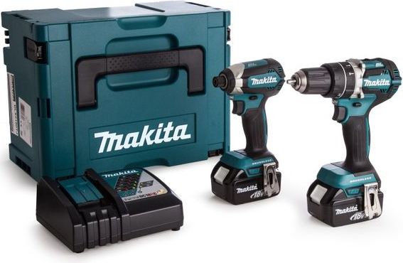 Makita - DLX2180MJ - Accu Combiset - 18V - 2x 4,0Ah Accu - Inclusief Mbox