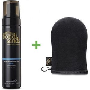 Bondi Sands Self Tanning Foam Dark & Application Mitt Promopakket