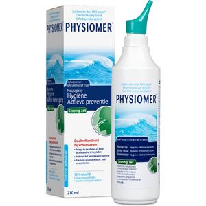 Physiomer Strong Jet - Neusspray - 210ml - 2 stuks -verkoudheid - allergie