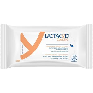 Lactacyd Verzorgende Tissues - Intieme Doekjes - 6x15 stuks - intieme hygiëne