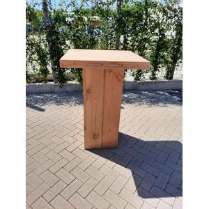 Sta tafel van Douglas hout 76x76cm