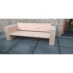 Loungebank ""Garden"" van Douglas hout 180cm 3 persoons bank