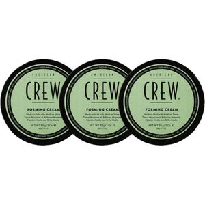 American Crew Forming Cream - Haarwax - 3 x 85 ml