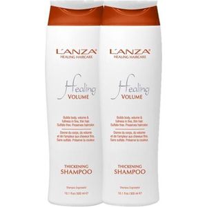 Lanza Healing Volume Thickening Shampoo 300ml Duopack